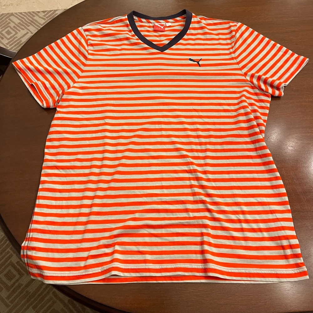 Men’s Puma V neck tee shirt